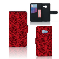 Samsung Galaxy A3 2017 Hoesje Red Roses - thumbnail