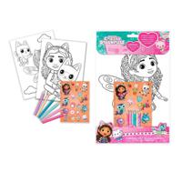 Gabby&apos;s Dollhouse Kleurset met stickers