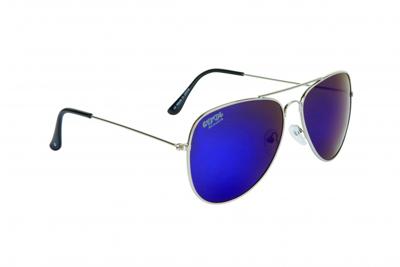 Cool Eyewear zonnebril piloot unisex cat.3 zilver (022 0150) Cool Eyewear zonnebril piloot unisex cat.3 zilver (022 0150)