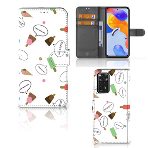 Xiaomi Redmi Note 11 Pro 5G/4G Book Cover IJsjes