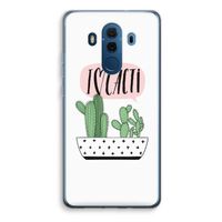 I love cacti: Huawei Mate 10 Pro Transparant Hoesje