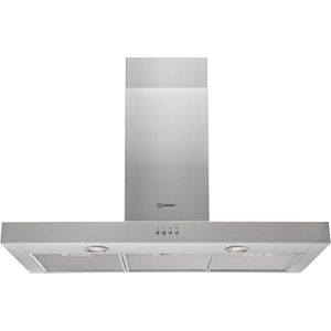 Indesit IHBS 9.4 LM X afzuigkap Muurmontage Roestvrijstaal 581 m³/uur C