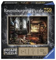 Ravensburger puzzel 759 stukjes escape 5 draken laboratorium - thumbnail