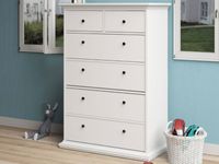 Commode PARISA 6 lades wit - thumbnail