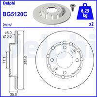 Remschijf BG5120C - thumbnail