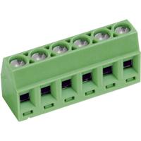 PTR Hartmann 50602060021E Klemschroefblok 1.00 mm² Aantal polen 6 Groen 1 stuk(s)