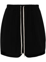 Rick Owens drawstring-waist side-slit shorts - Noir - thumbnail