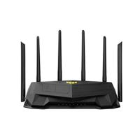 ASUS TUF Gaming AX6000 Dual Band WiFi 6 Extendable Gaming Router, 2.5G Port, Gaming Port, 4G / 5G Router vervanger, AiProtection Pro netwerkbeveiliging, Instant Guard, VPN, AiMesh ondersteuning