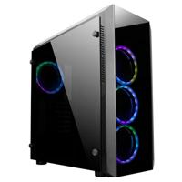 Chieftec GL-02B-OP Scorpion II torenbehuizing, gehard glas