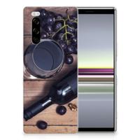 Sony Xperia 5 Siliconen Case Wijn