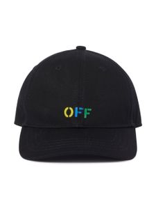 Off-White Kids casquette à logo - Noir