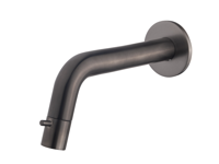 Wiesbaden Sophia toiletkraan inkortbaar muurbevestiging, gunmetal