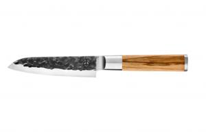 FORGED - Olive Forged - Santoku 14cm handgesmeed Olijfhout