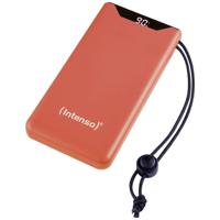 Intenso F10000 Powerbank 10000 mAh Quick Charge, Power Delivery LiPo USB-A, USB-C Oranje Statusweergave - thumbnail