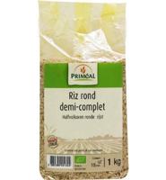 Primeal Halfvolkoren Ronde Rijst Bio (1000g)