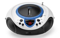 Lenco SCD-38 USB Radio/CD-speler VHF (FM) AUX, CD, USB Blauw