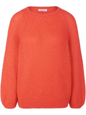 Trui ronde hals in lichte O-shape Van Louis and Mia oranje Trui ronde hals in lichte O-shape Van Louis and Mia oranje