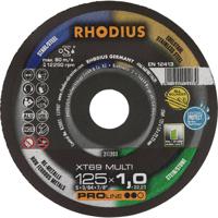 Rhodius XT69 MULTI BOX 211211 Doorslijpschijf recht 125 mm 10 stuk(s) - thumbnail