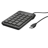 Trust Xalas Numeriek Usb Keypad, Zwart