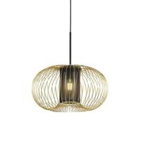 QAZQA Design hanglamp goud met zwart 50 cm - Marnie - thumbnail