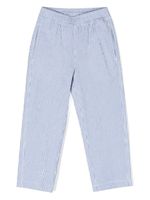 Aspesi Kids pantalon de jogging en coton stretch - Bleu - thumbnail