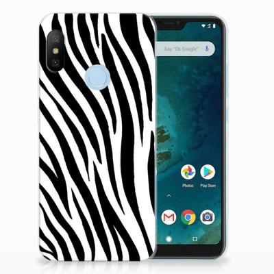 Xiaomi Mi A2 Lite TPU Hoesje Zebra