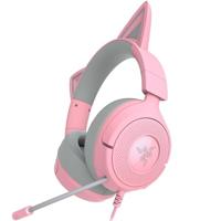 Razer Kraken Kitty V3 X - Bedrade Kitty-headset voor gaming - Iconische Kitty-oren - 270 g lichtgewicht - HyperClear cardioïde microfoon - TriForce 40 mm drivers - 3,5mm aansluiting | Quartz