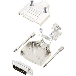 encitech MHDM-15-HDP26-K 6355-0059-02 D-sub male connectorset 180 ° Aantal polen: 26 Soldeerkelk 1 set(s)