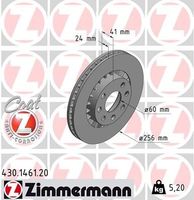 Remschijf Coat Z 430146120