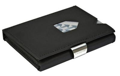 EXENTRI EX 019 portemonnee Man Echt leer Zwart EXENTRI EX 019 portemonnee Man Echt leer Zwart