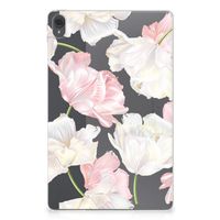 Lenovo Tab P11 | P11 Plus Siliconen Hoesje Lovely Flowers - thumbnail