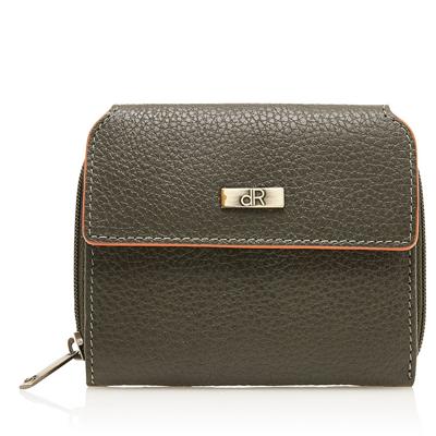 dR Amsterdam Portemonnee Mint RFID Grape Leaf