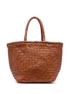 DRAGON DIFFUSION petit sac cabas Grace Basket - Marron