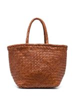 DRAGON DIFFUSION petit sac cabas Grace Basket - Marron