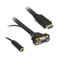 Akasa HDMI zu VGA en Klinke Konverter