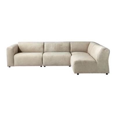 by fonQ Move Hoekbank Rechts - Armloos - Greige by fonQ Move Hoekbank Rechts - Armloos - Greige