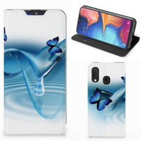 Samsung Galaxy A20e Hoesje maken Vlinders - thumbnail