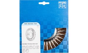 PFERD POS RBG 17813/22,2 INOX 0,50 spaakwiel & wielborstel 17,8 cm