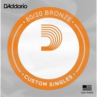 D'Addario BW045 Bronze Wound Acoustic Guitar Single String .045 losse snaar voor westerngitaar