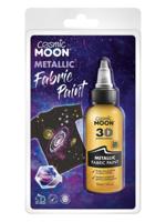 Cosmic Moon Metallic Textielverf Goud