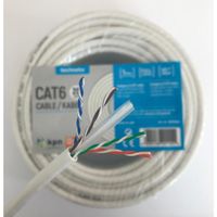 Technetix TN-CAT6-IH-20M Cat6 Utp Netwerkkabel Rj45 (8/8) Male - Rj45 (8/8) Male 20 M Wit - thumbnail