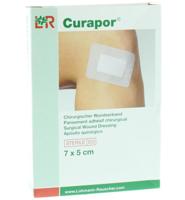 Curapor Curapor Wondpleister 7 X 5cm Steriel (5st)