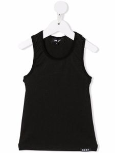 Dkny Kids débardeur à logo imprimé - Noir