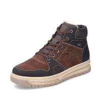 Rieker RiekerTEX 38540 Veterlaarzen voor heren, waterafstotend,, Bruin Combi 25, 47 EU breed
