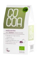 Cocoa Hazelnoten Kokos Chocolade RAW 70 gram