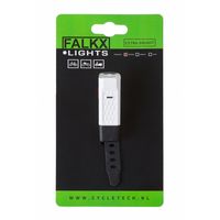 Falkx FALKX Mini koplamp LED. USB oplaadbaar (hangverpakking). - thumbnail