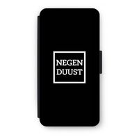 Negenduust black: iPhone 7 Plus Flip Hoesje - thumbnail