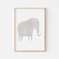 Safari Poster / Olifant - thumbnail