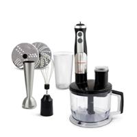 Staafmixer Crema 800W complete set zwart