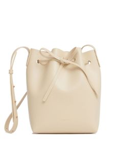 Mansur Gavriel mini sac seau en cuir - Tons neutres